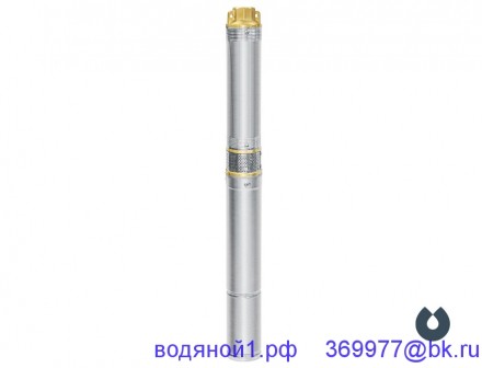 Погружной скважинный насос UNIPUMP MINI ECO 2-103 (1,5 кВт, напор 133м, кабель 50м)