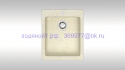 Мойка из искусственного камня ZETT lab модель 8 Q2 бежевая матовая