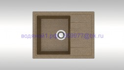 Мойка из искусственного камня ZETT lab модель 150 Q9 терракот матовая