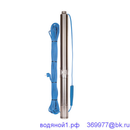 Погружной скважинный насос Aquario ASP1E-35-75 (встр.конд., напор 42м, кабель 20м)