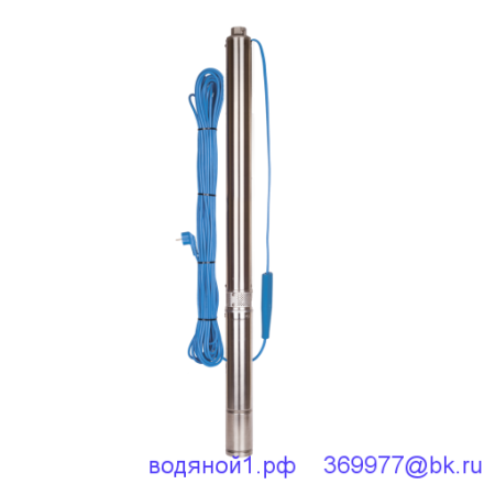 Погружной скважинный насос Aquario ASP1E-75-75 (встр.конд., напор 85м, кабель 50м)